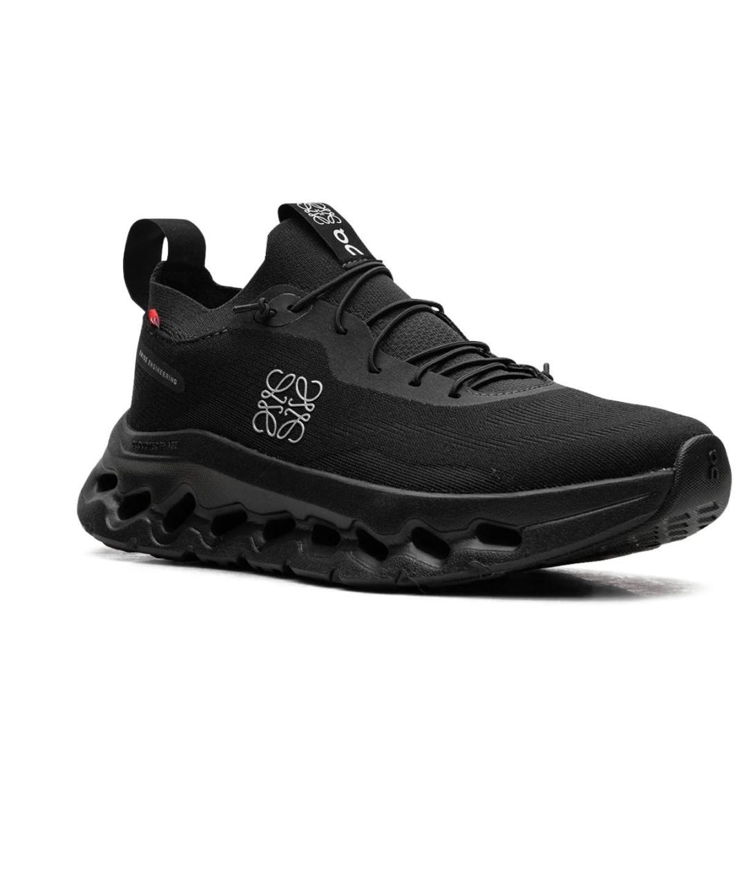 LOEWE Черные текстильные кроссовки, фото 2