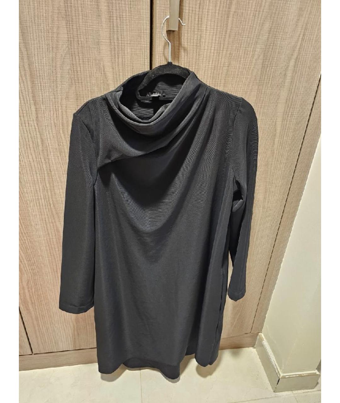 COS Черное полиэстеровое повседневное платье, фото 6