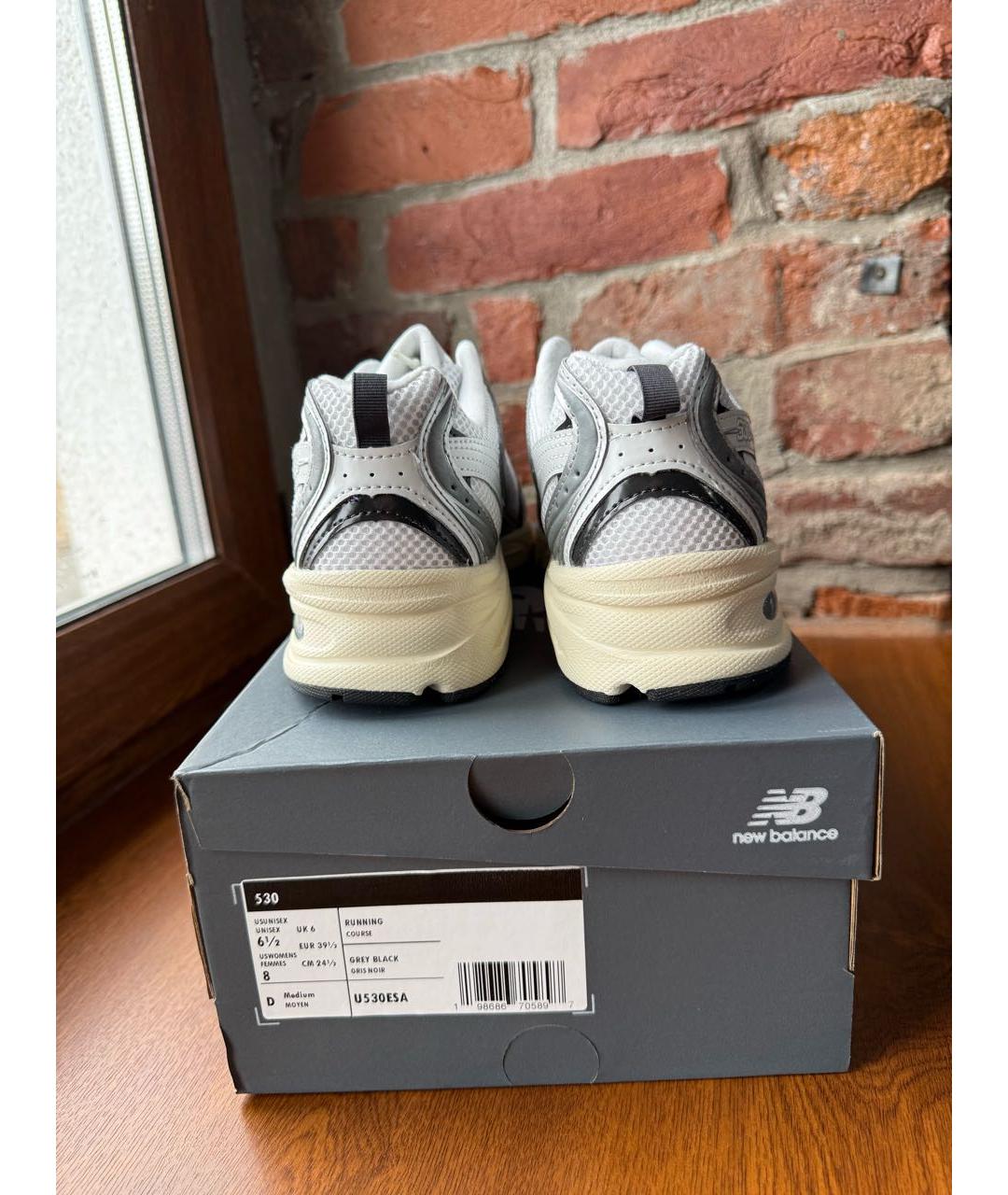 NEW BALANCE Белые кроссовки, фото 4