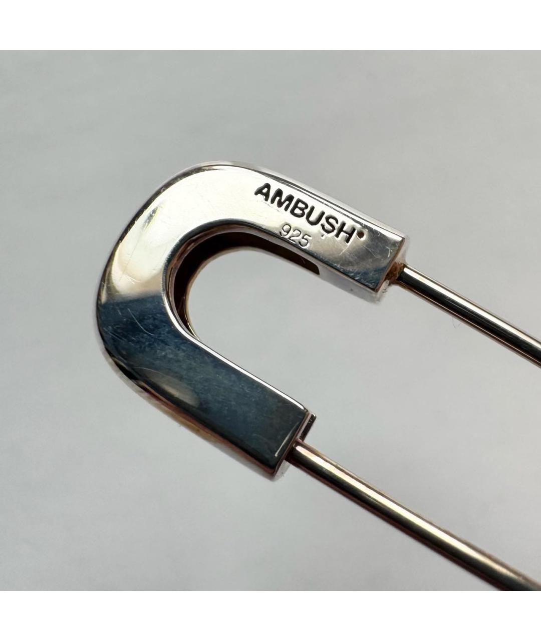 AMBUSH Серебряные серебряные серьги, фото 5