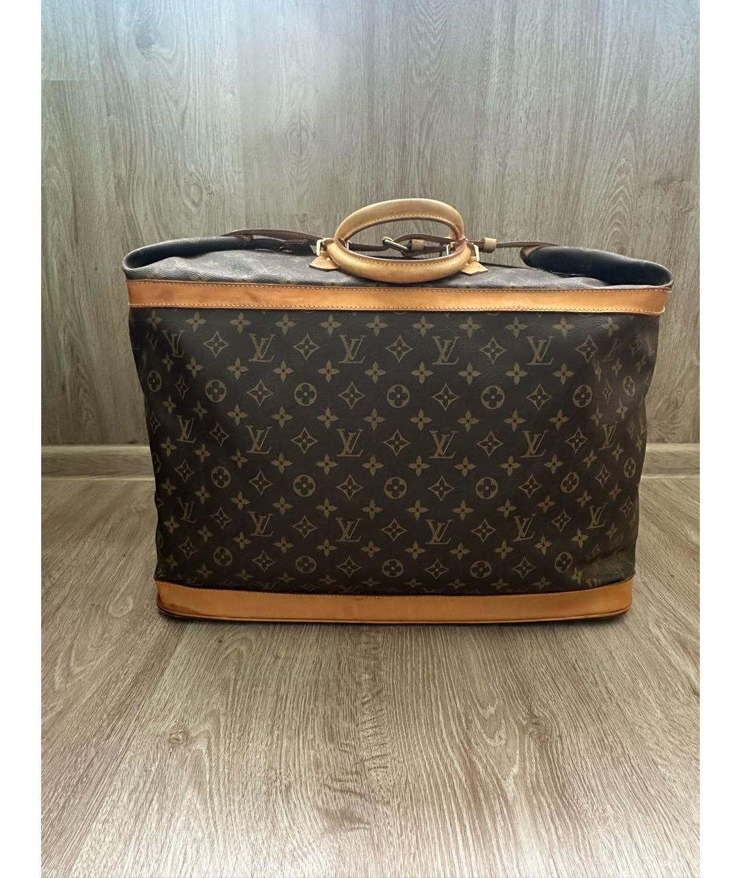 LOUIS VUITTON Коричневая дорожная/спортивная сумка, фото 5