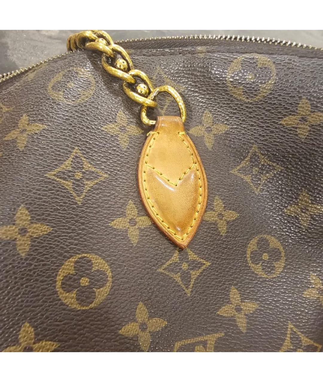 LOUIS VUITTON Коричневая сумка тоут, фото 3