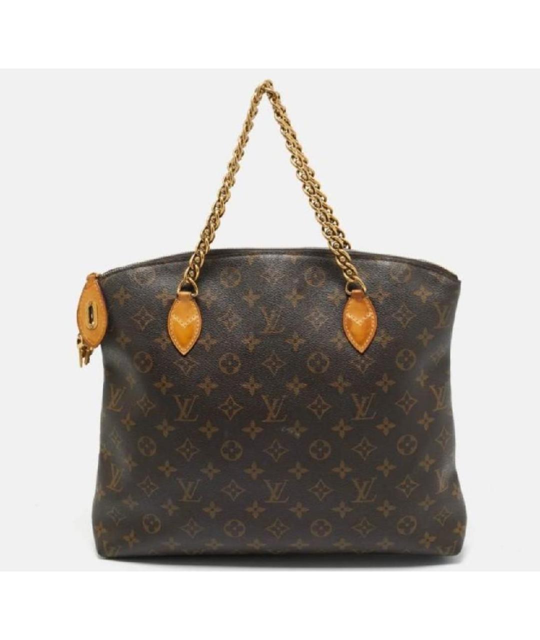 LOUIS VUITTON Коричневая сумка тоут, фото 7