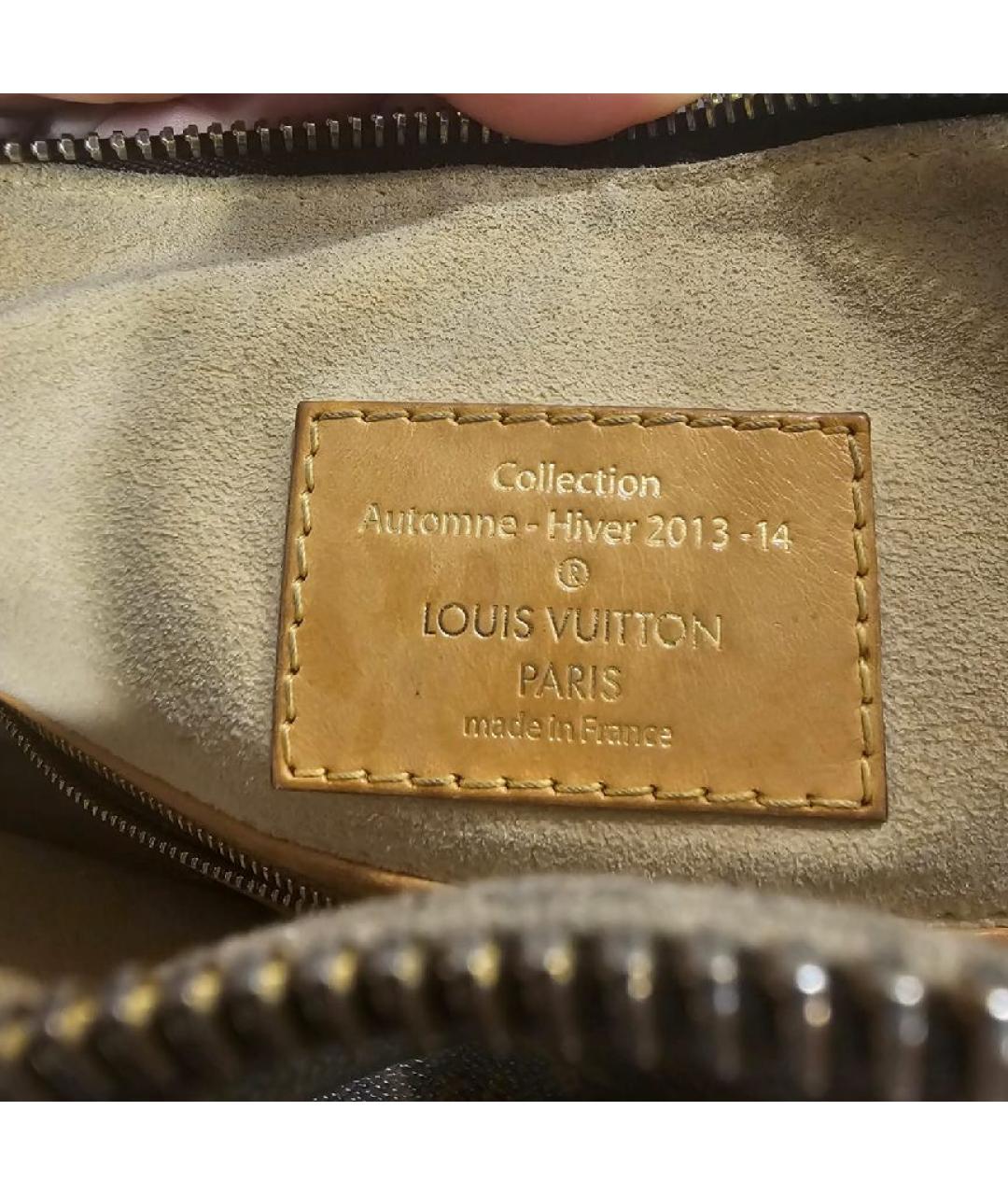 LOUIS VUITTON Коричневая сумка тоут, фото 4