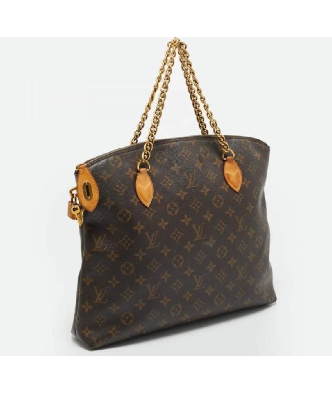 LOUIS VUITTON Коричневая сумка тоут, фото 2