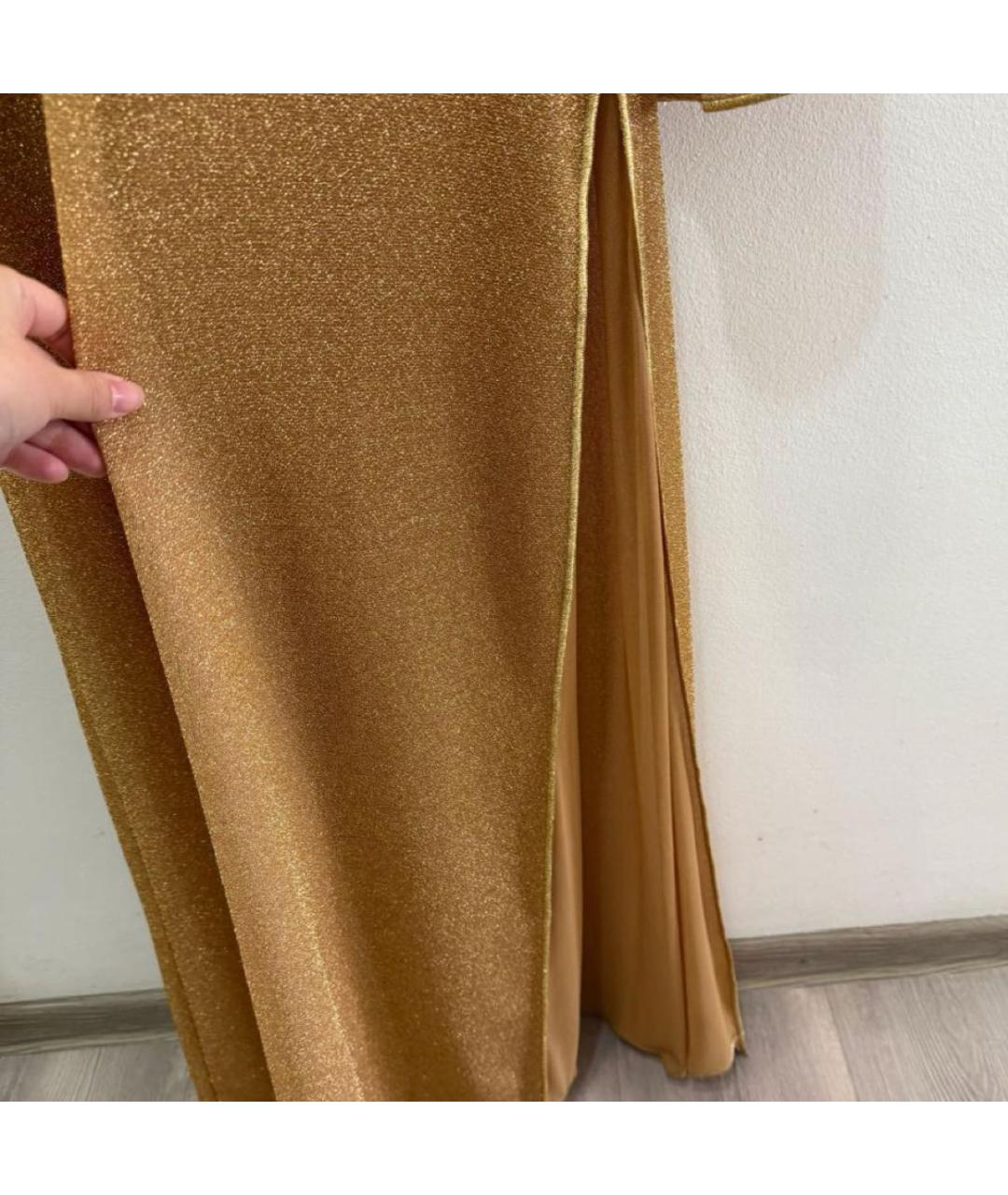OSEREE Золотая полиамидовая туника, фото 5