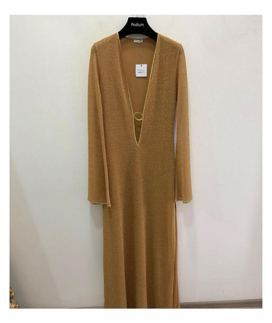 OSEREE Золотая полиамидовая туника, фото 7