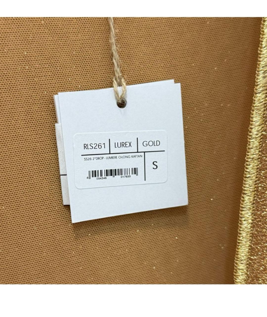 OSEREE Золотая полиамидовая туника, фото 4