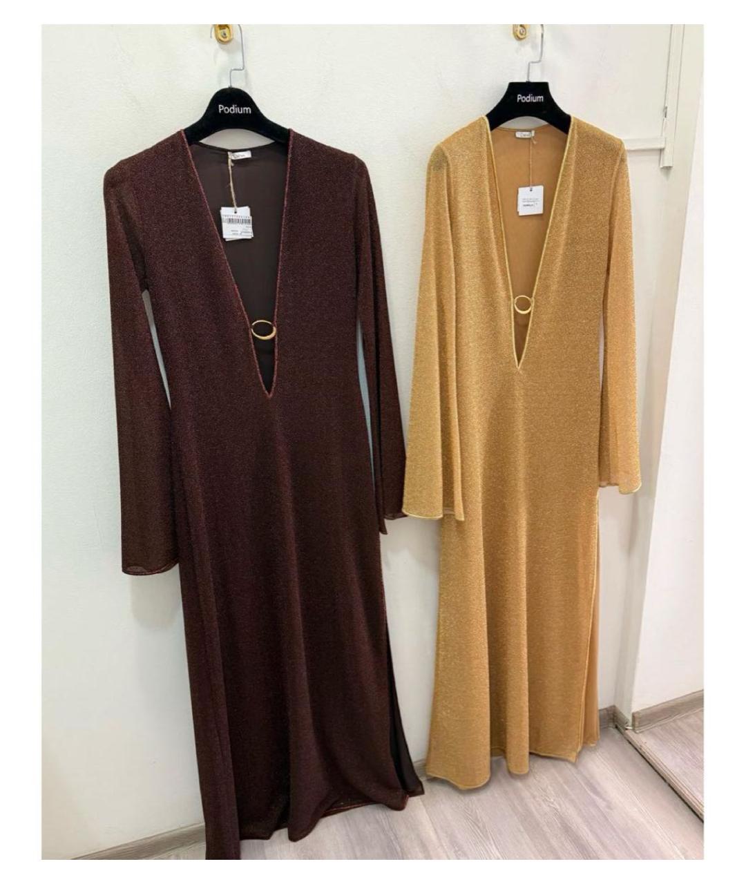 OSEREE Золотая полиамидовая туника, фото 6