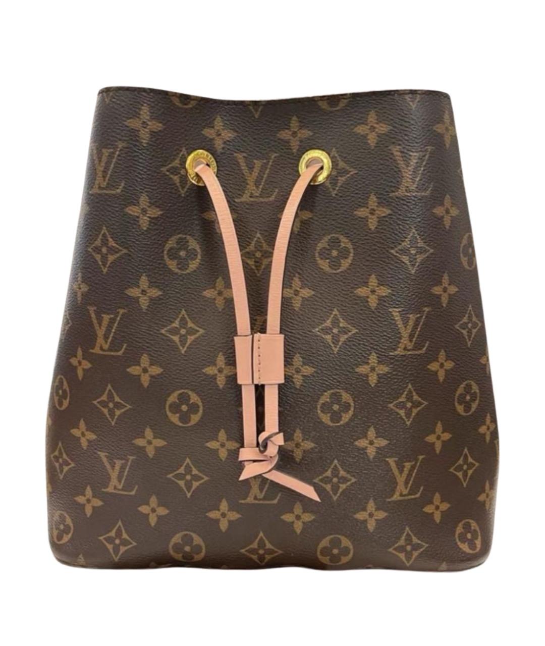 LOUIS VUITTON Коричневая сумка через плечо, фото 1