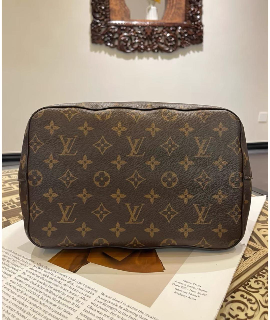 LOUIS VUITTON Коричневая сумка через плечо, фото 7