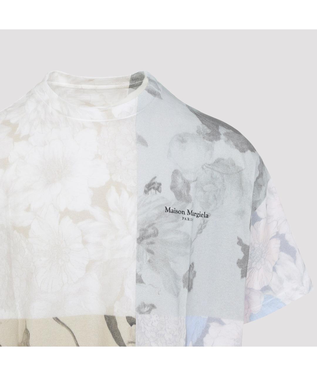 MAISON MARGIELA Мульти хлопковая футболка, фото 3