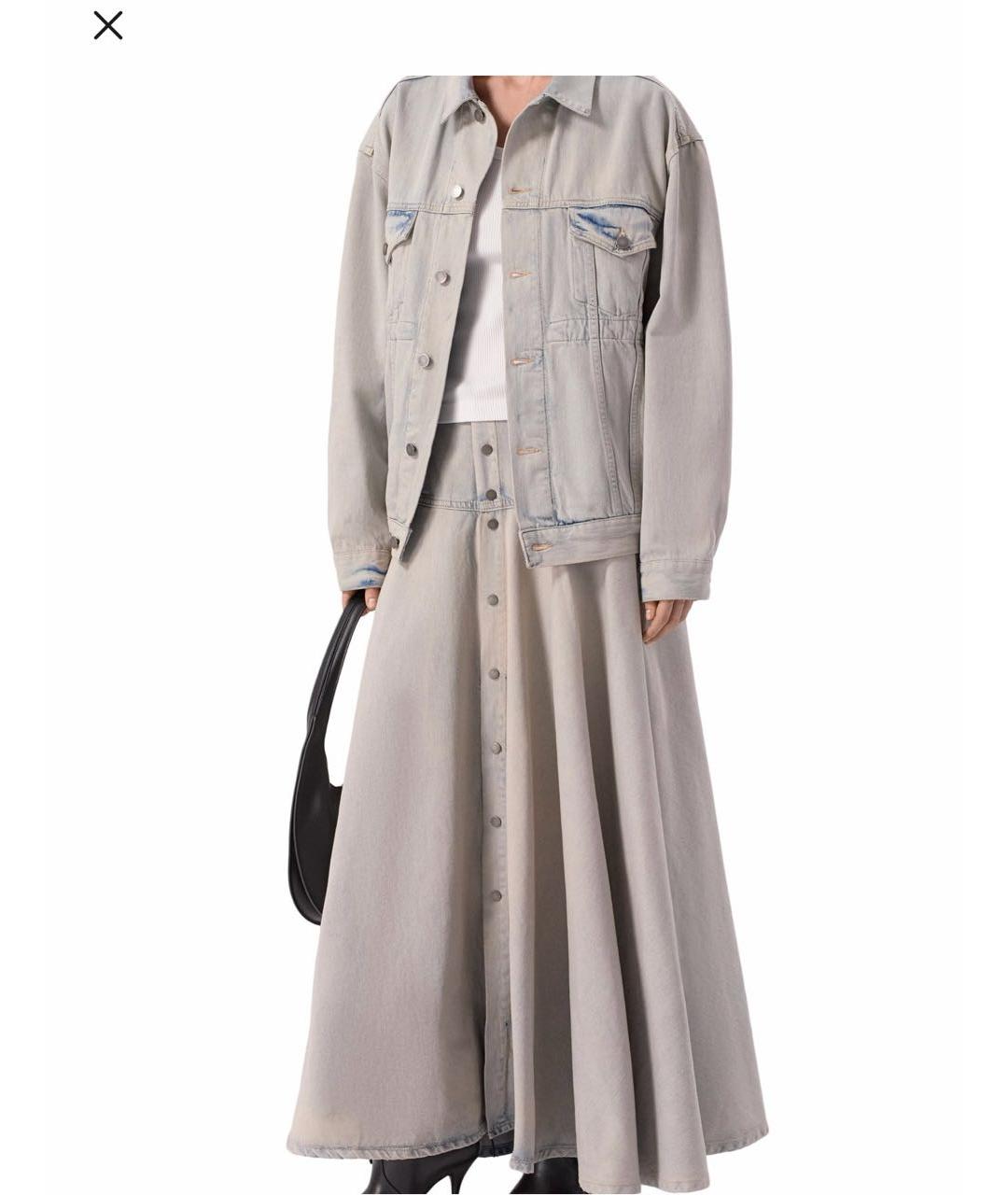 HAIKURE Голубая деним куртка, фото 5