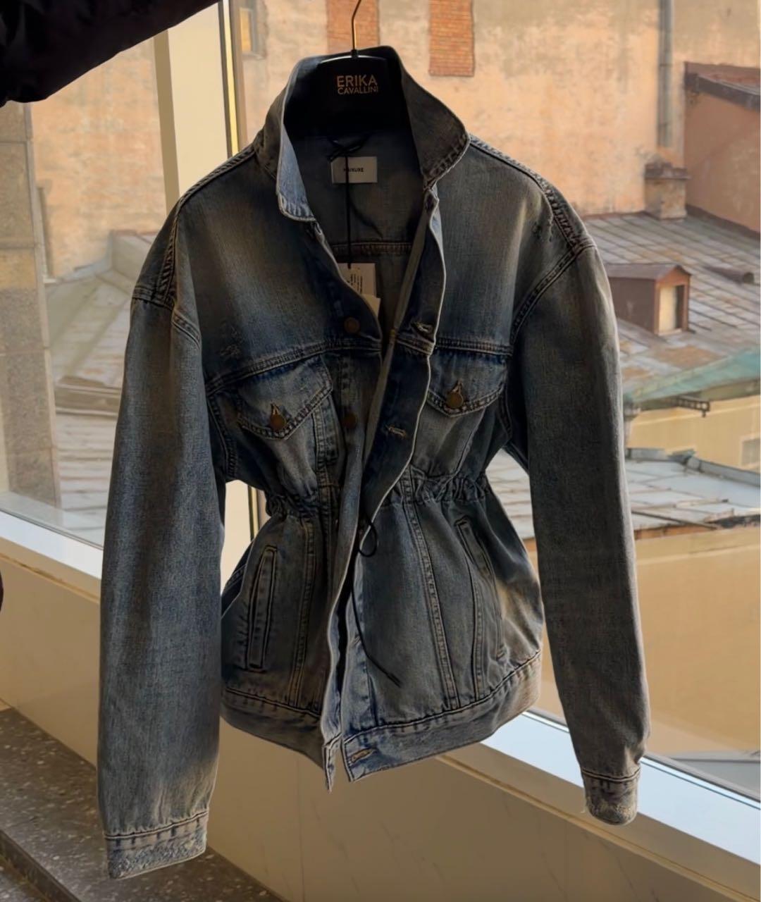 HAIKURE Голубая деним куртка, фото 9