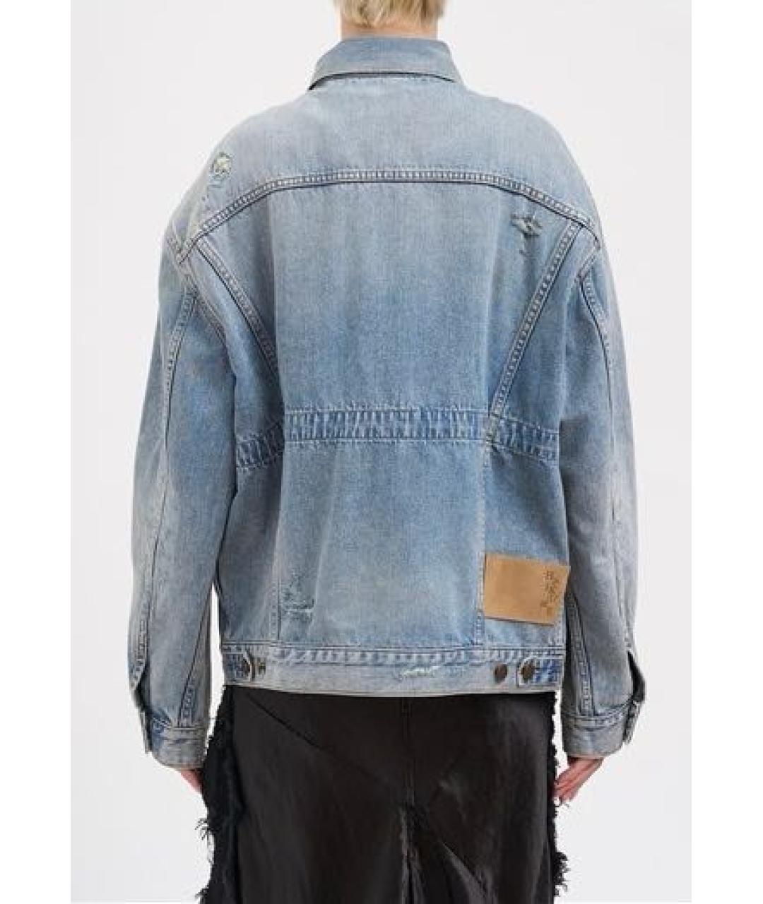 HAIKURE Голубая деним куртка, фото 4