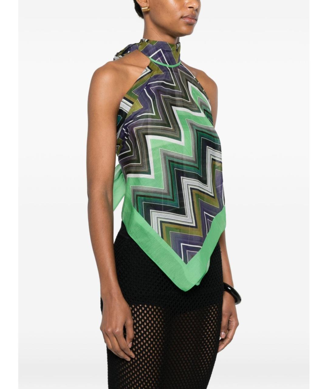 MISSONI Зеленая майка, фото 4