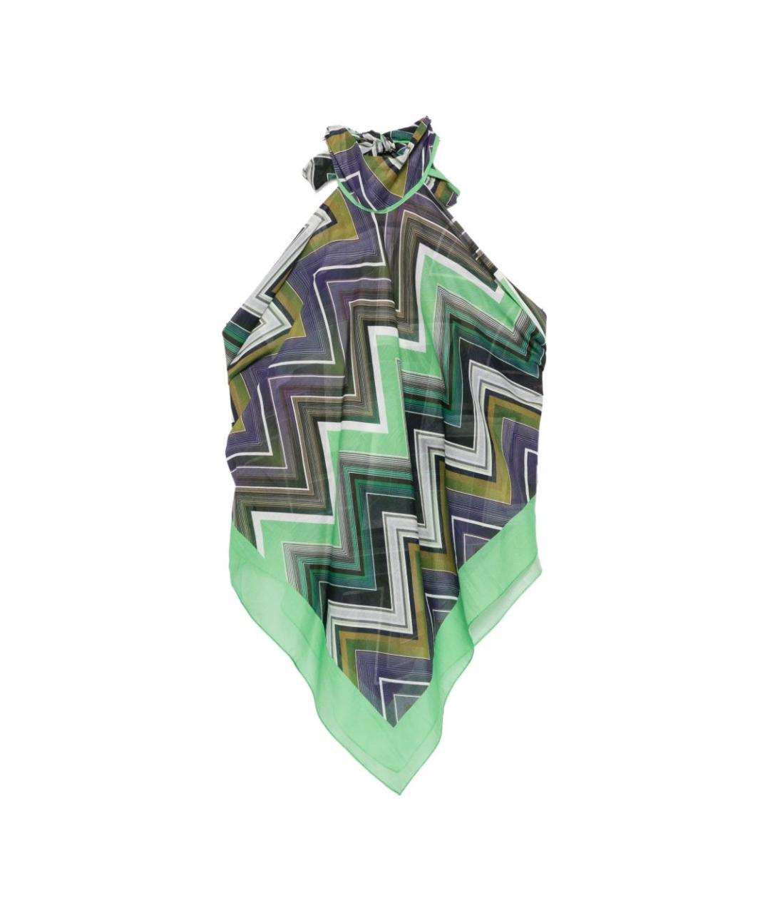 MISSONI Зеленая майка, фото 1