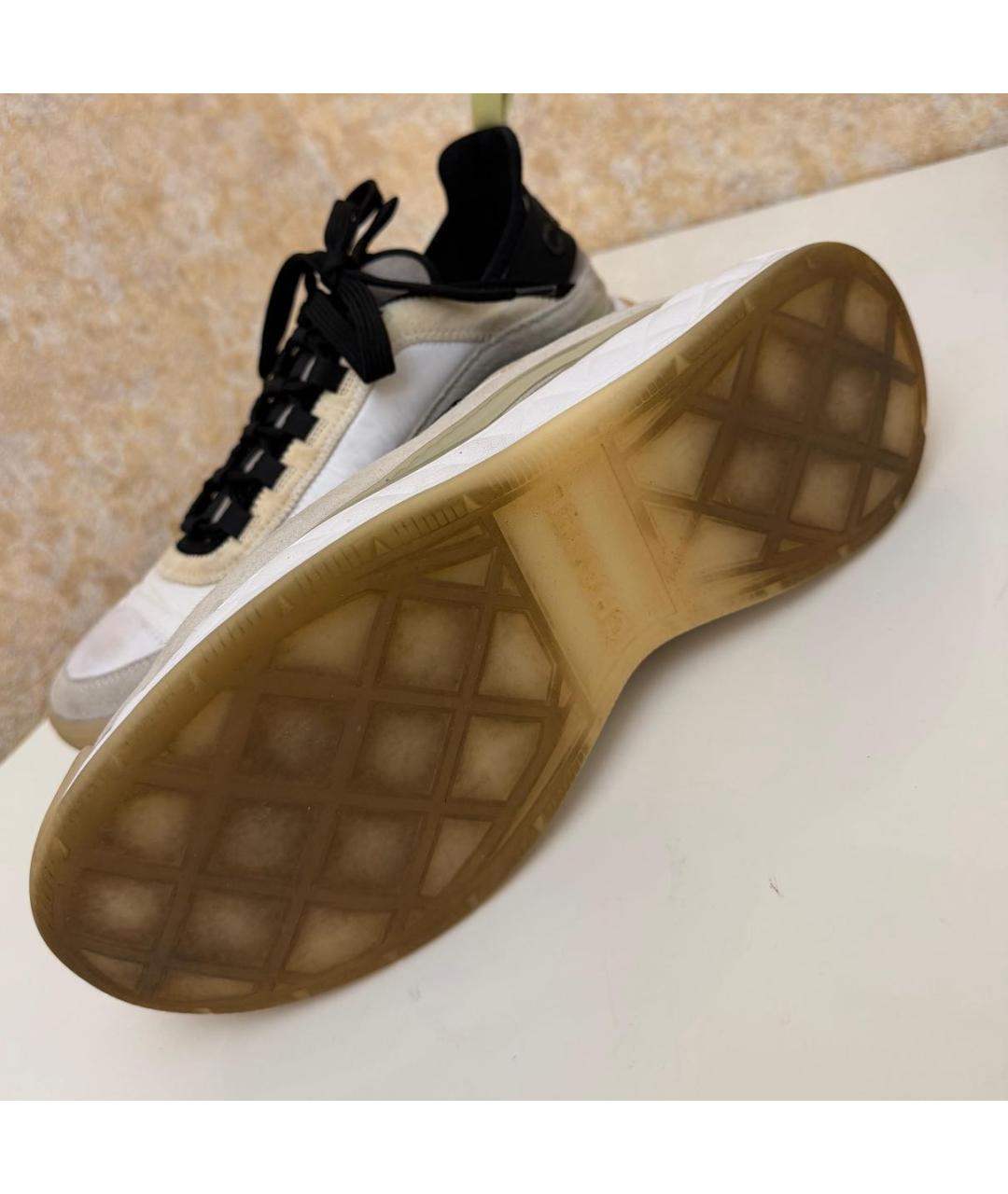 CHANEL Белые кроссовки, фото 8