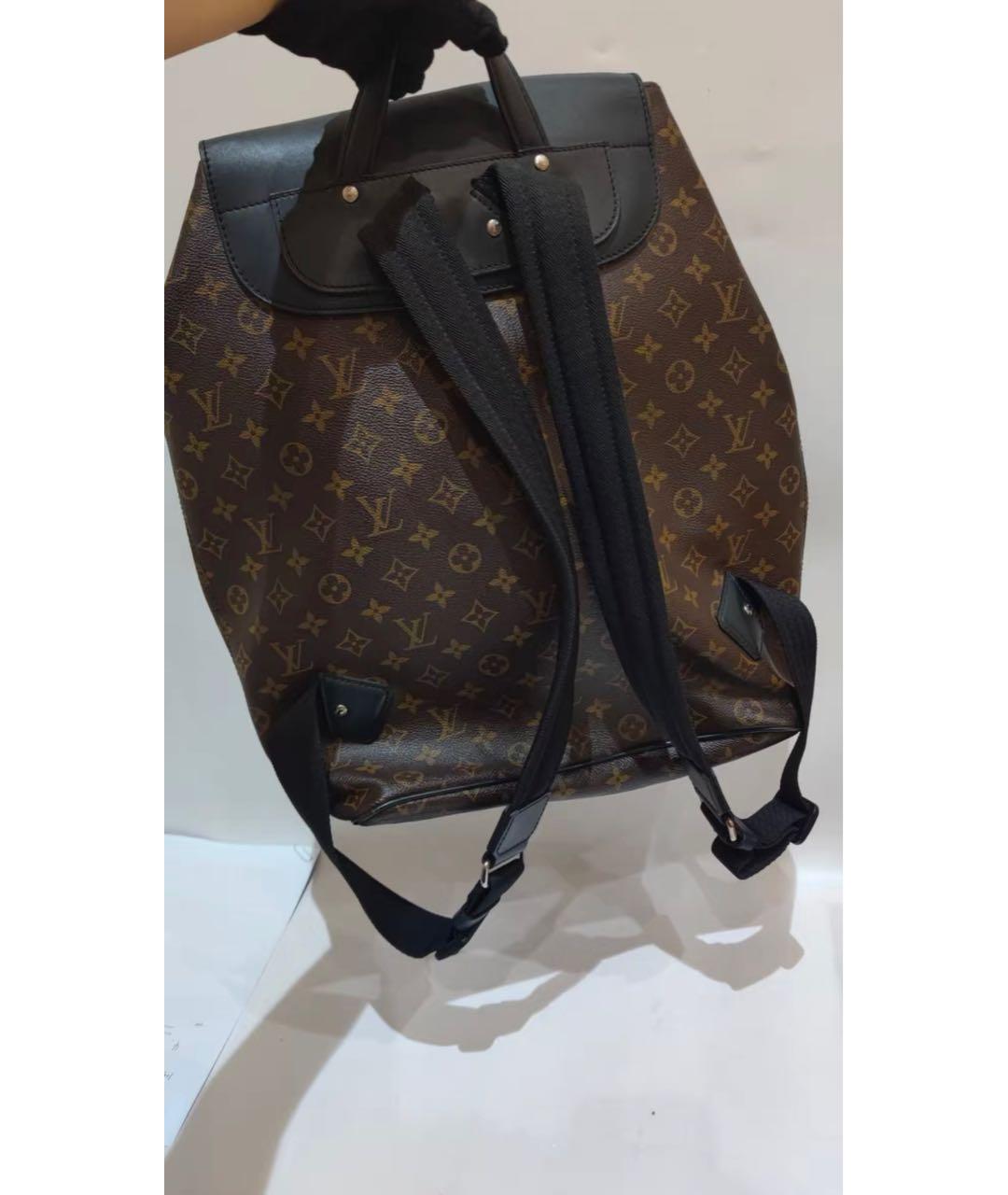 LOUIS VUITTON Коричневый рюкзак, фото 2