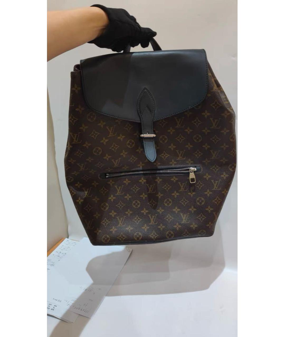 LOUIS VUITTON Коричневый рюкзак, фото 5