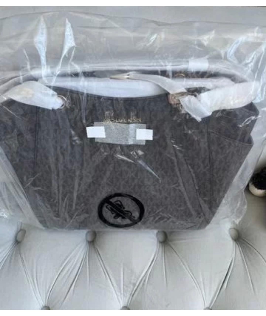 MICHAEL KORS Коричневая сумка тоут, фото 7