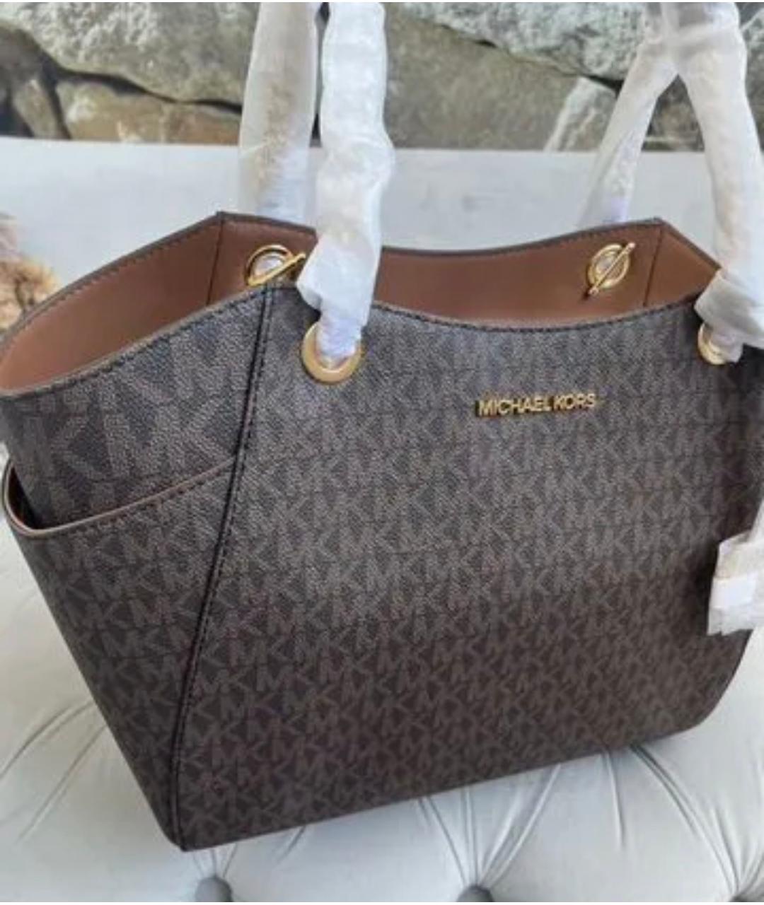 MICHAEL KORS Коричневая сумка тоут, фото 2