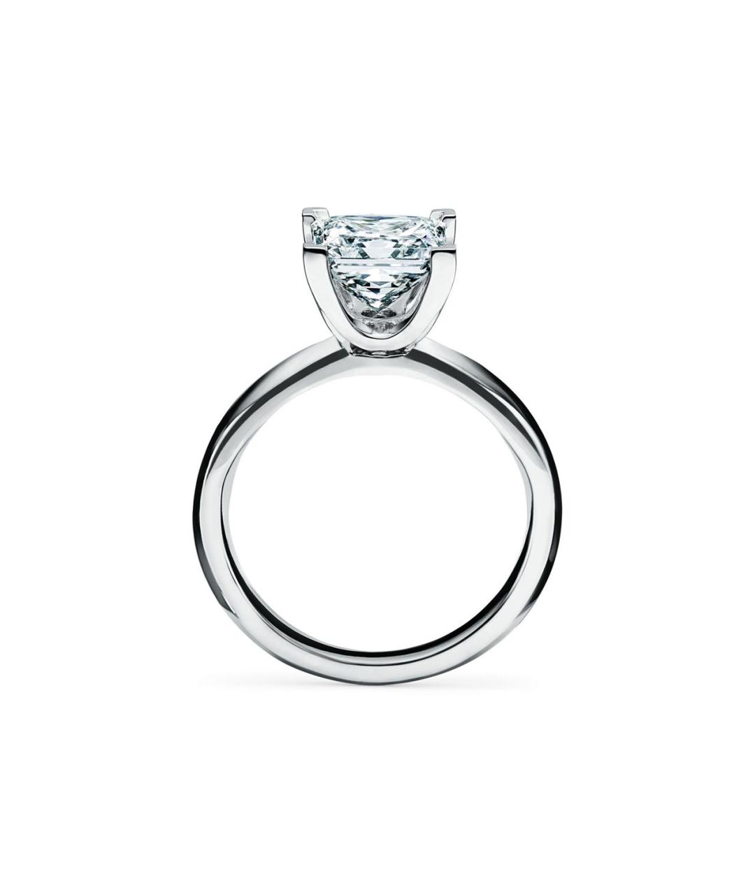 TIFFANY&CO Белое платиновое кольцо, фото 2