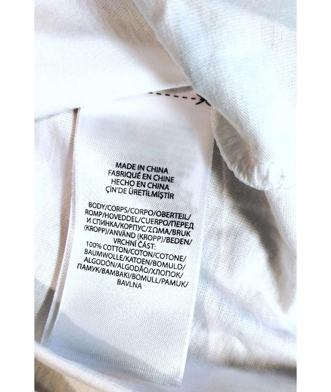 POLO RALPH LAUREN Белая хлопковая детская футболка, фото 6