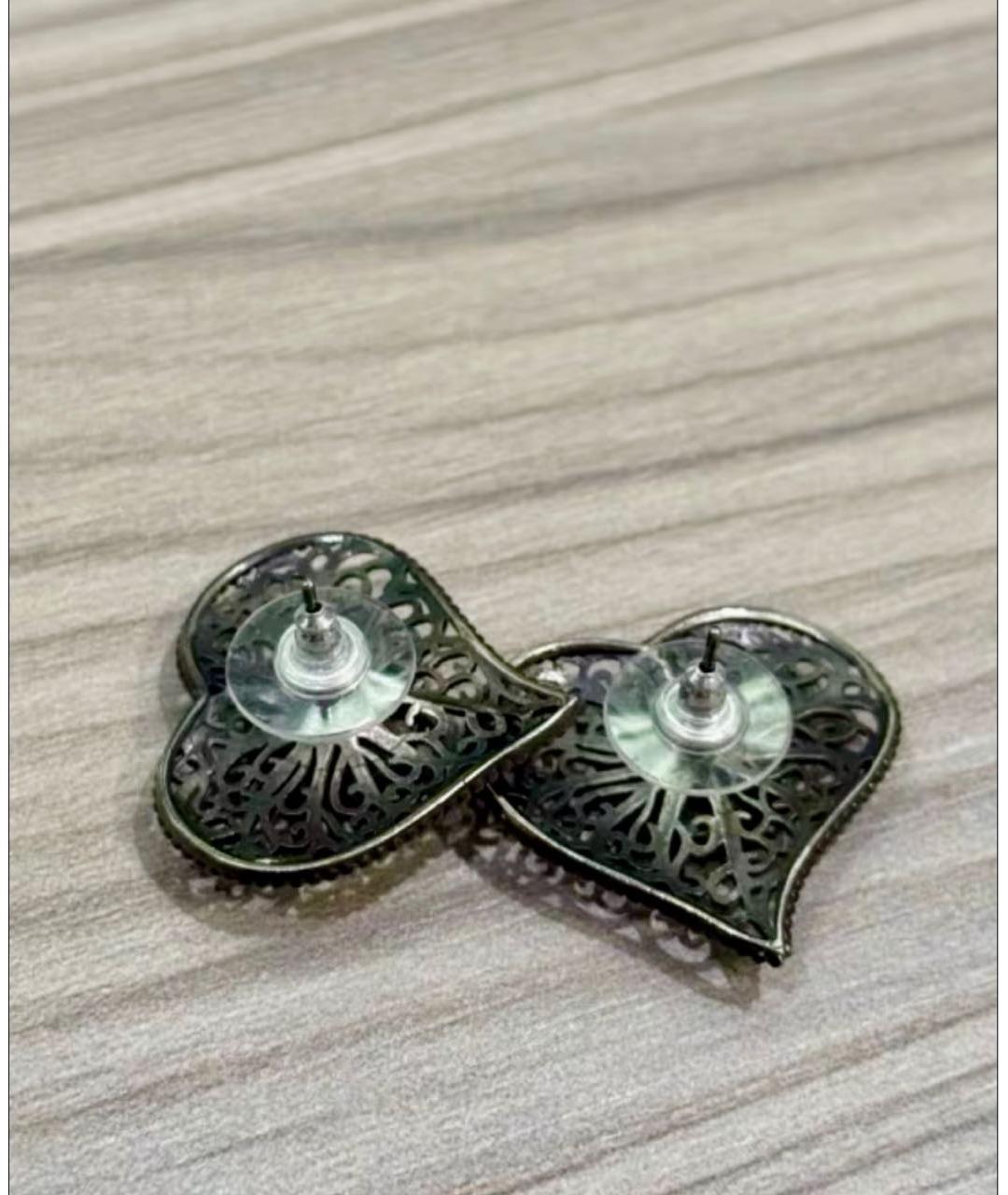 CHANEL Серебряные серьги, фото 4