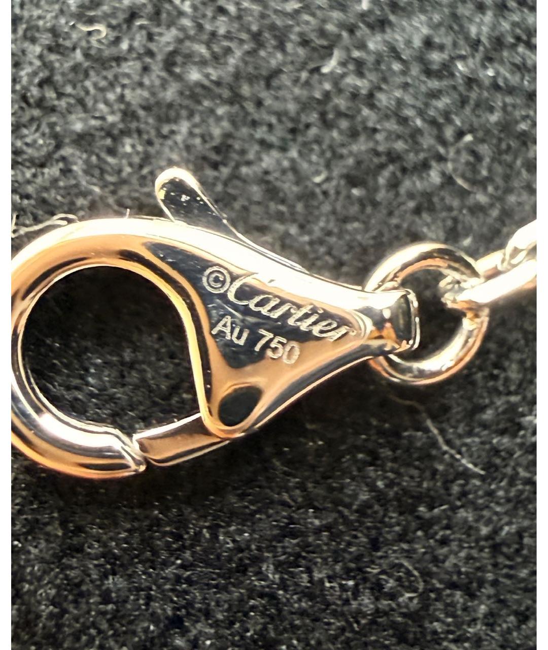 CARTIER Серебряное колье из белого золота, фото 5