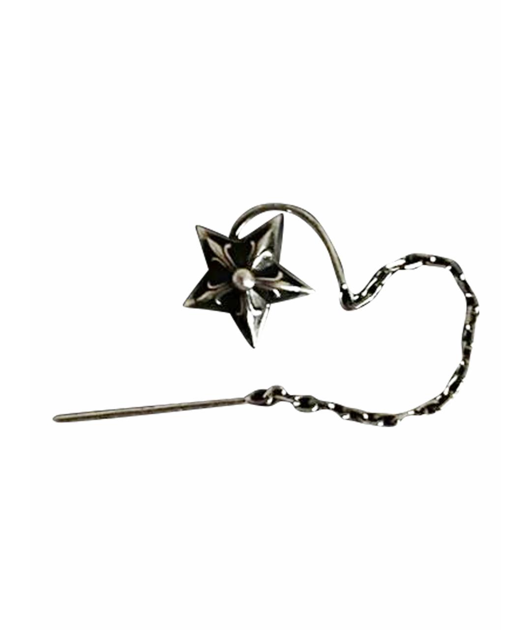 CHROME HEARTS Серебряные серебряные серьги, фото 1