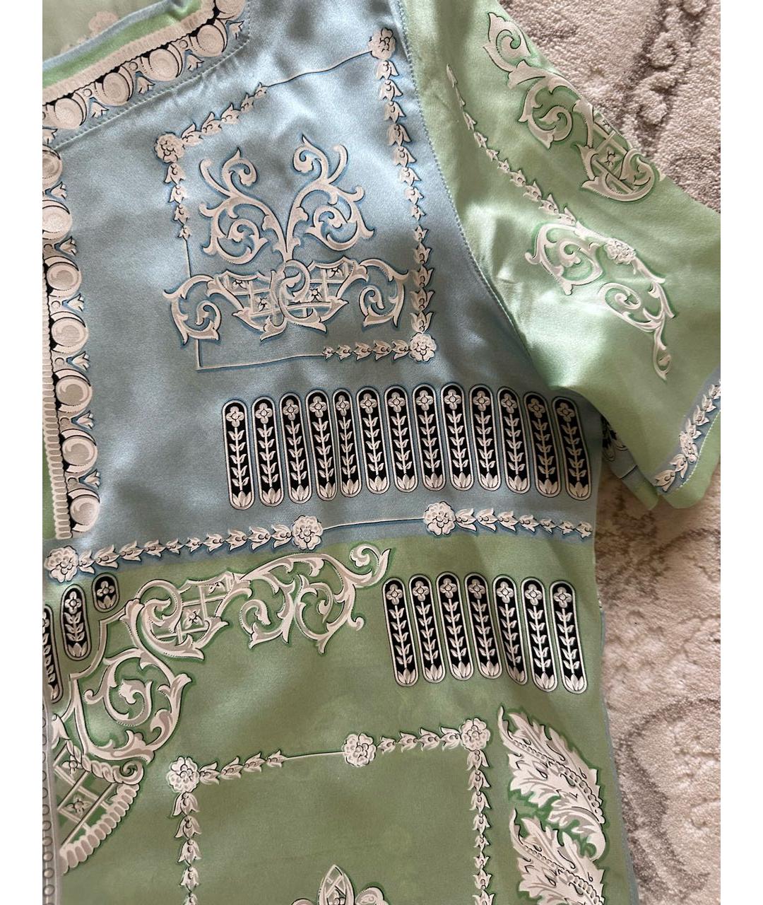 ESCADA Мульти шелковая блузы, фото 5