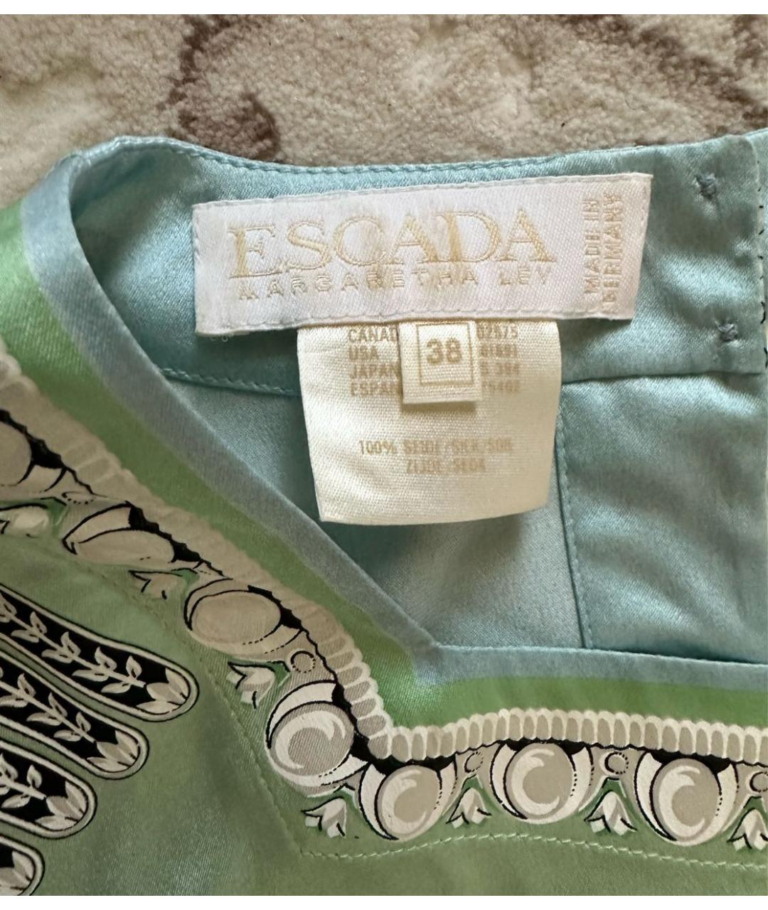 ESCADA Мульти шелковая блузы, фото 3