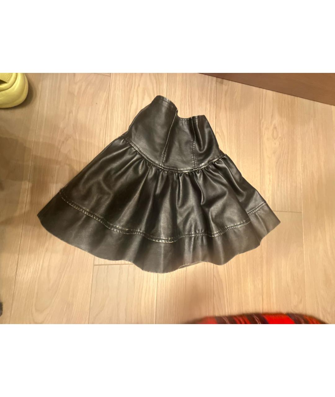 MONNALISA Черная юбка, фото 5
