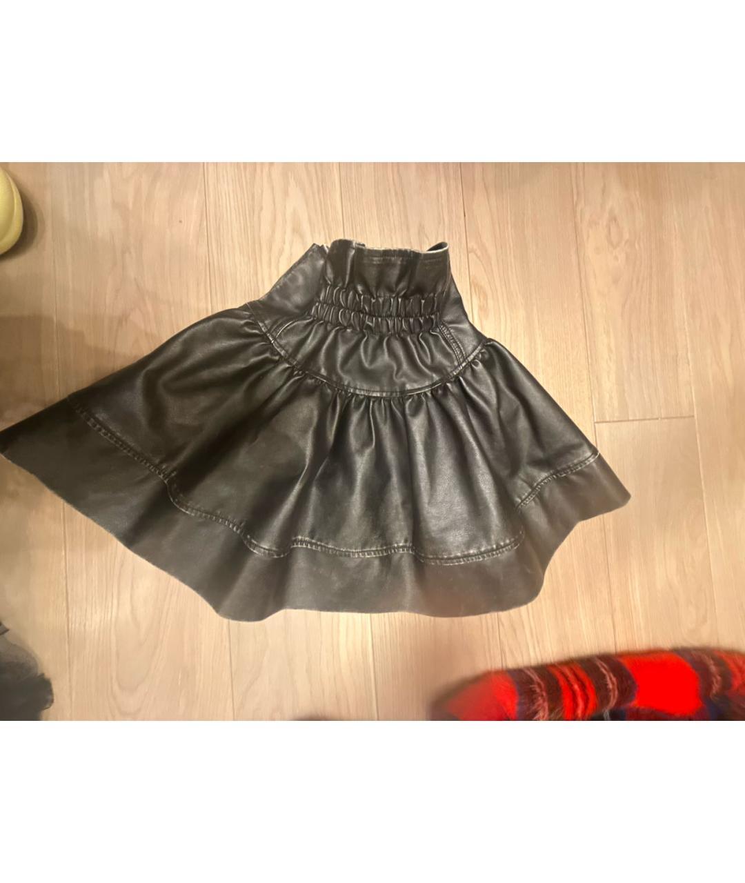 MONNALISA Черная юбка, фото 2