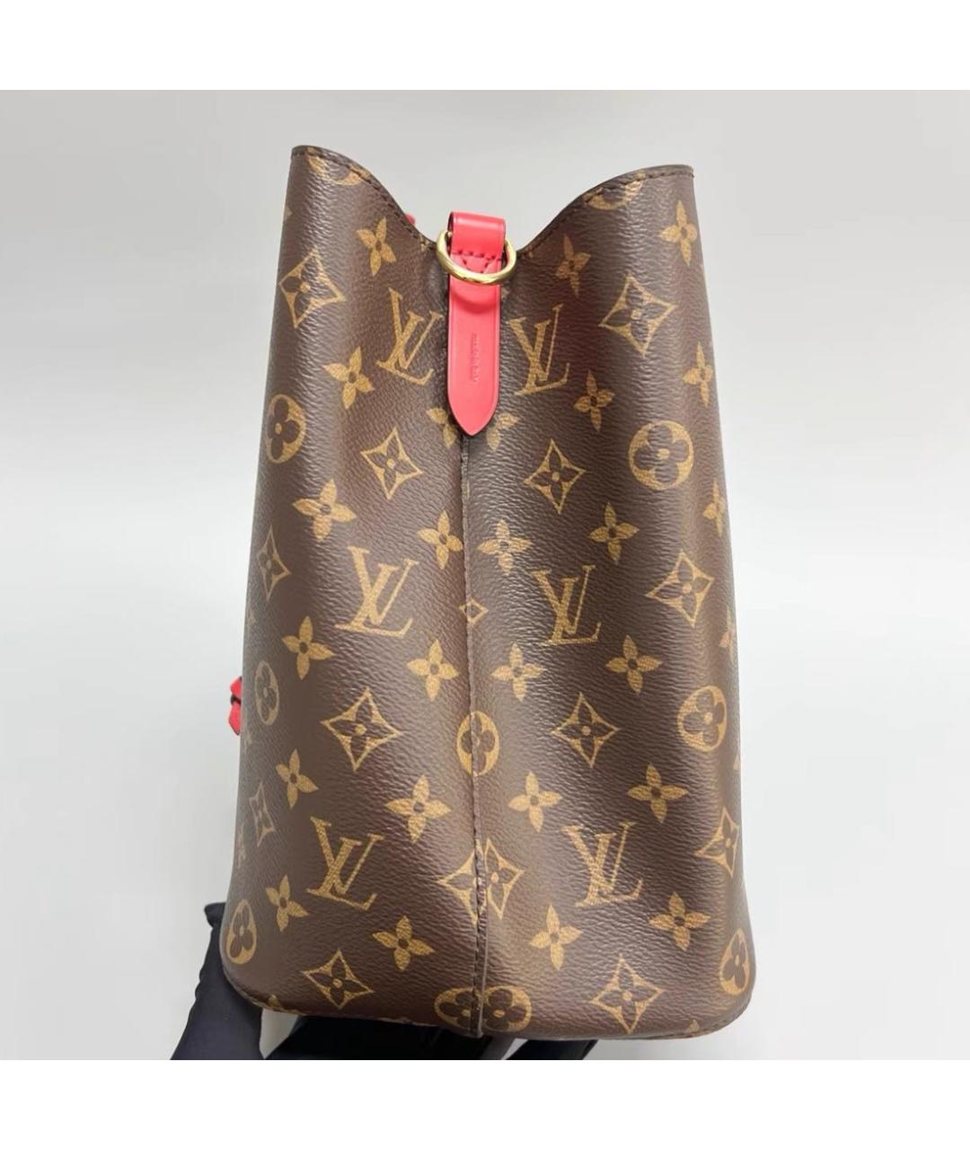 LOUIS VUITTON Коричневая сумка через плечо, фото 4