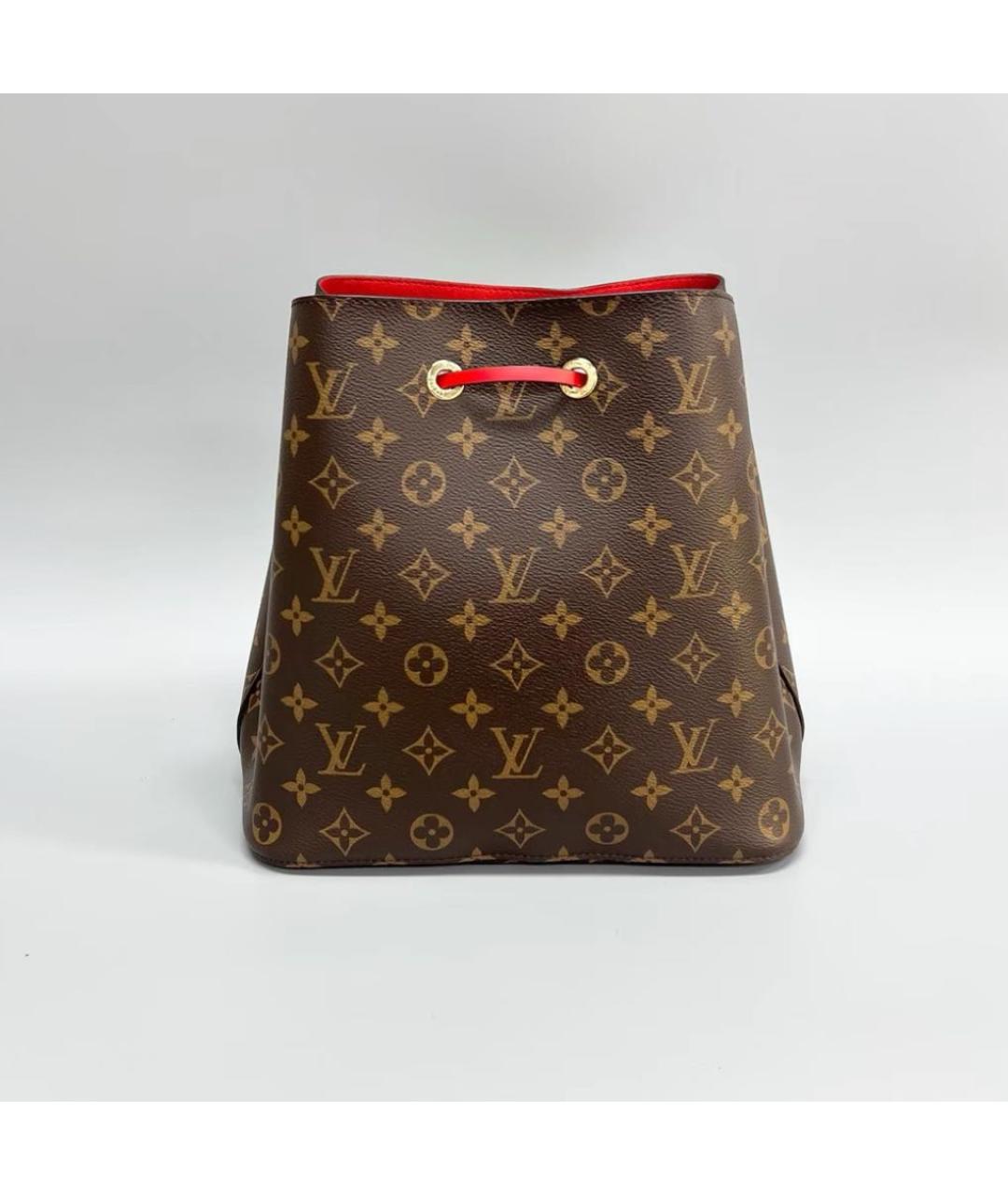 LOUIS VUITTON Коричневая сумка через плечо, фото 3