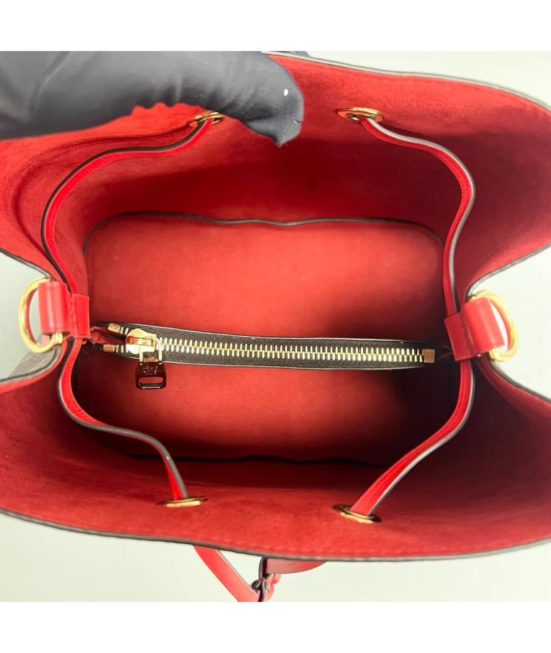 LOUIS VUITTON Коричневая сумка через плечо, фото 6