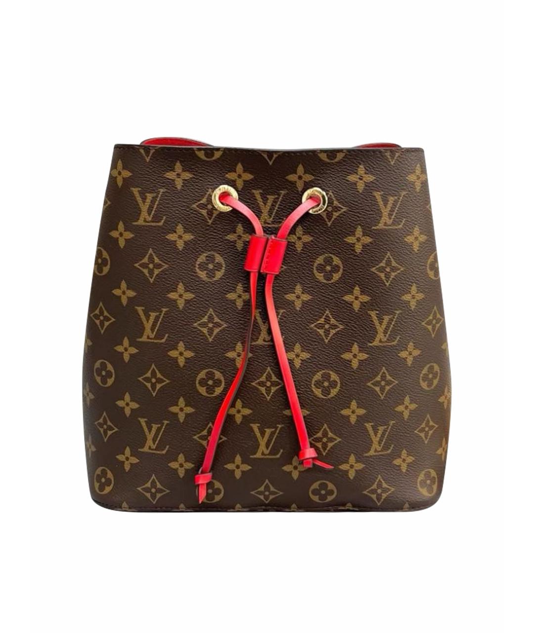 LOUIS VUITTON Коричневая сумка через плечо, фото 1