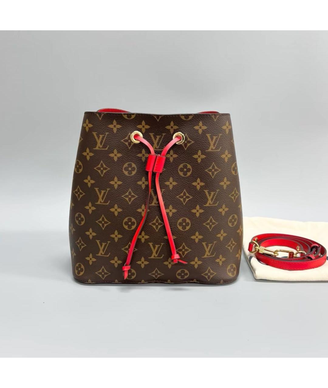 LOUIS VUITTON Коричневая сумка через плечо, фото 7