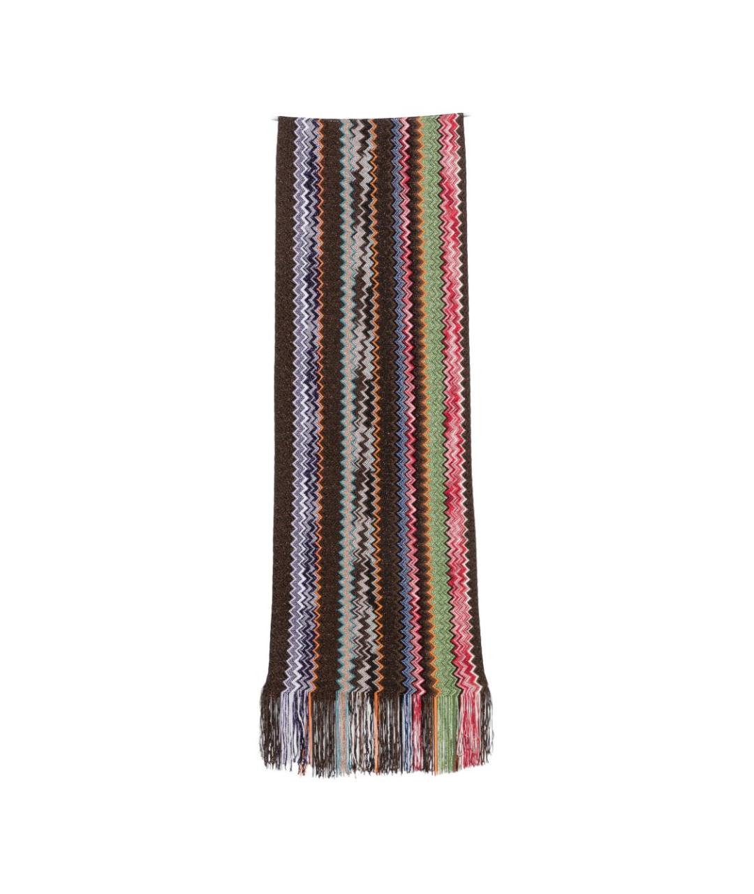 MISSONI Коричневый шарф, фото 1