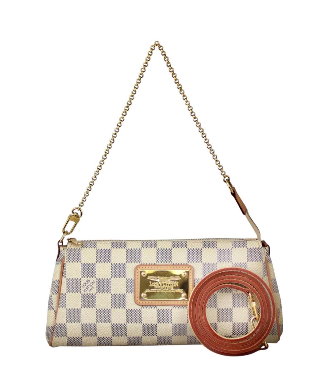 LOUIS VUITTON Белая сумка через плечо, фото 9
