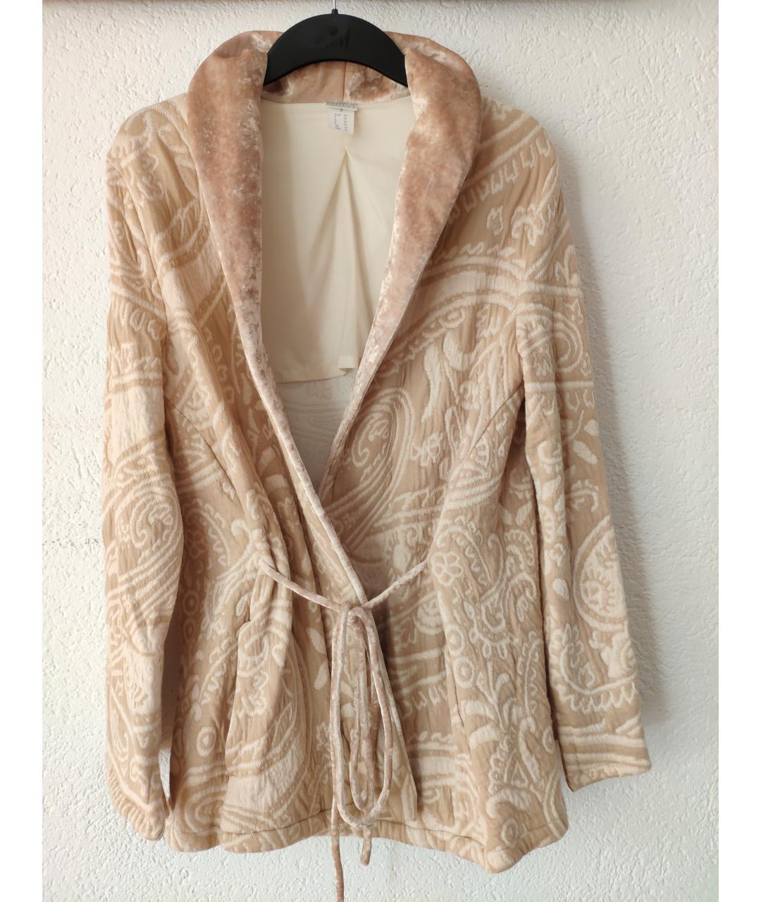 LA PERLA Бежевая хлопковая пижама, фото 7