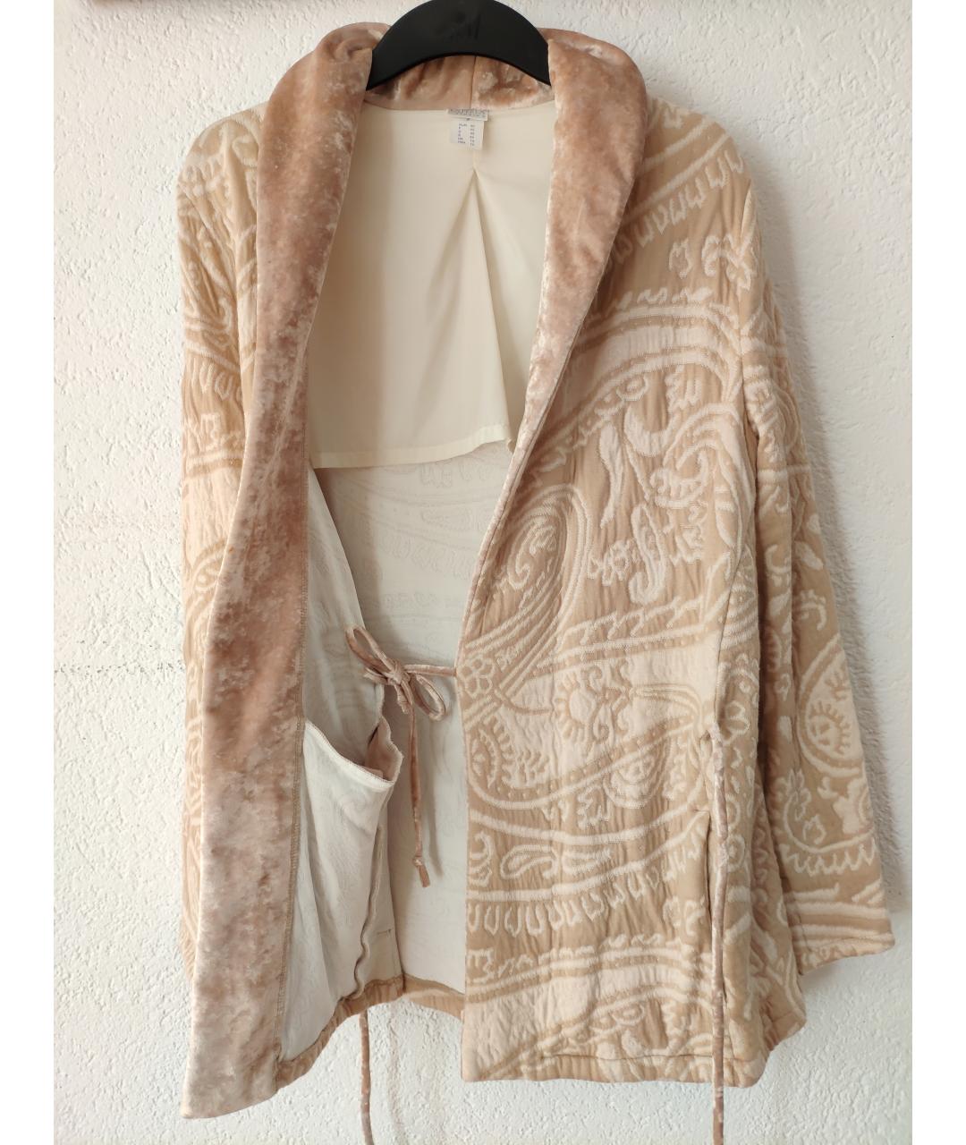 LA PERLA Бежевая хлопковая пижама, фото 4