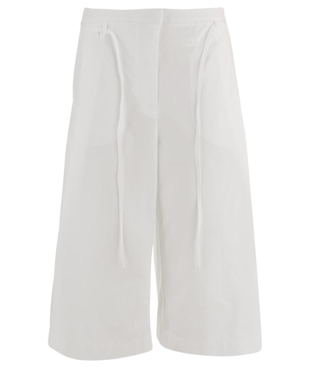 JACQUEMUS Белые хлопковые шорты, фото 1