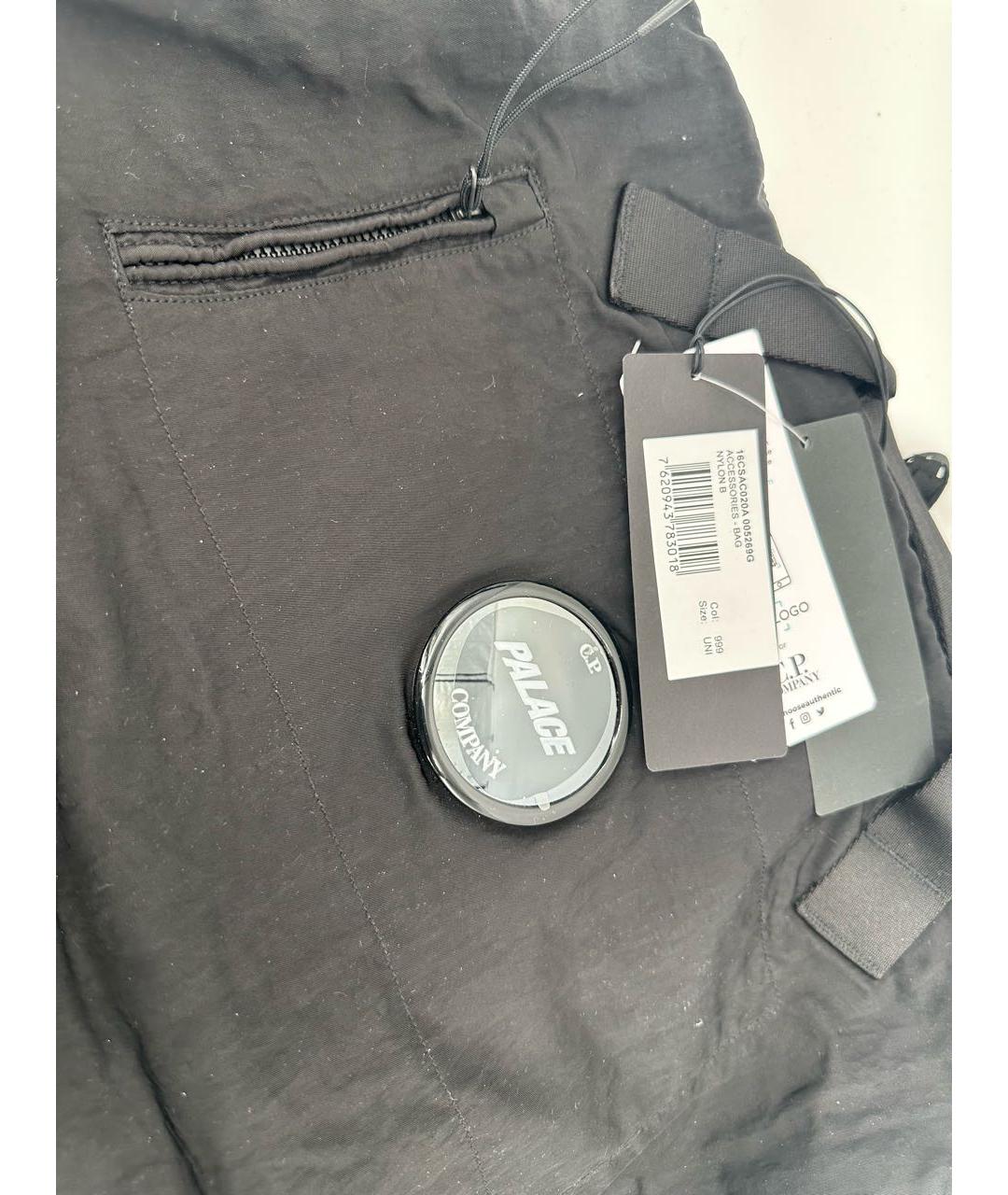 CP COMPANY Черный синтетический рюкзак, фото 3