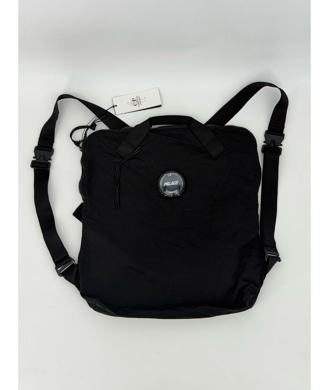 CP COMPANY Черный синтетический рюкзак, фото 6