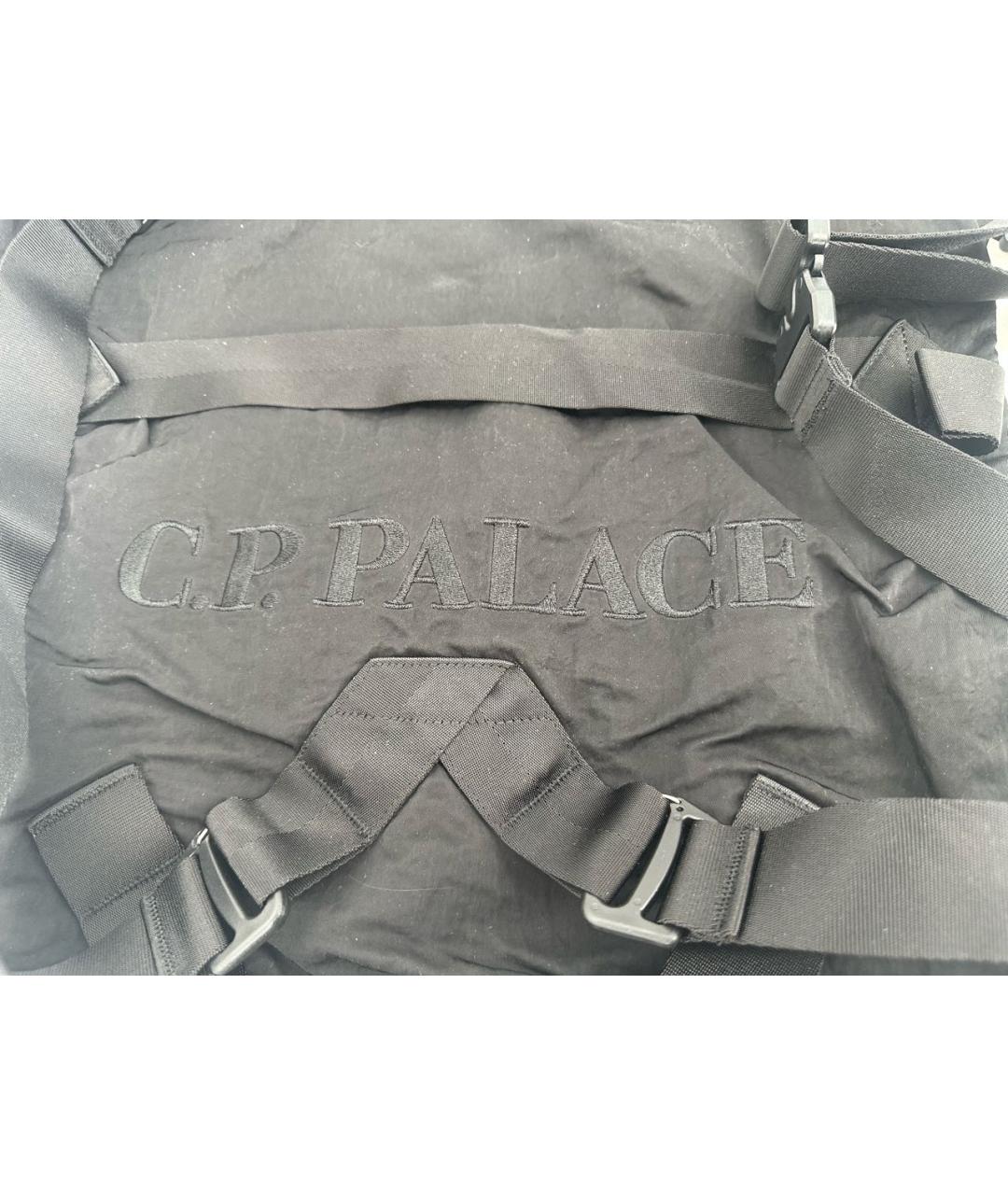 CP COMPANY Черный синтетический рюкзак, фото 5