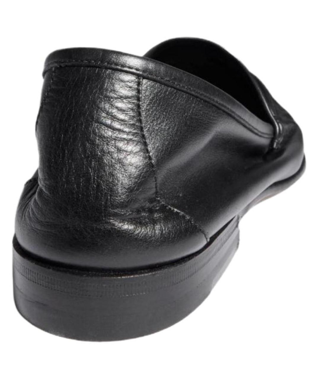 GUCCI Черные кожаные лоферы, фото 3