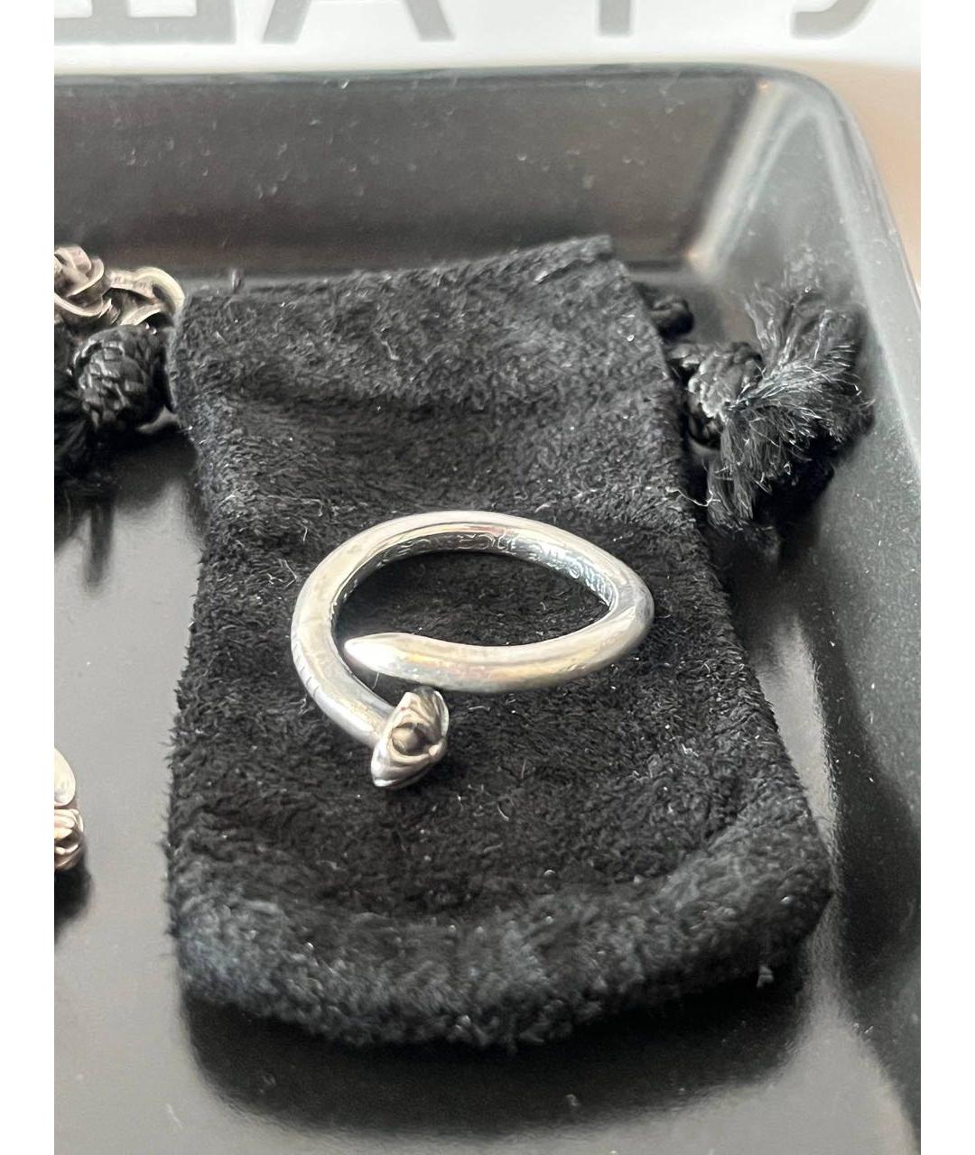 CHROME HEARTS Серебряное серебряное кольцо, фото 4